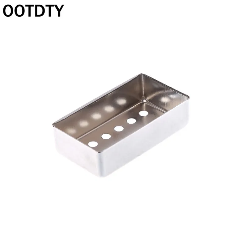 Аксессуары для электрогитары OOTDTY серебристая Крышка захвата с 6 отверстиями