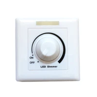 led control dimmer 0 10v 1 10v led light dimmer switch ac110v 220v brightness easy adjustable recessed installation