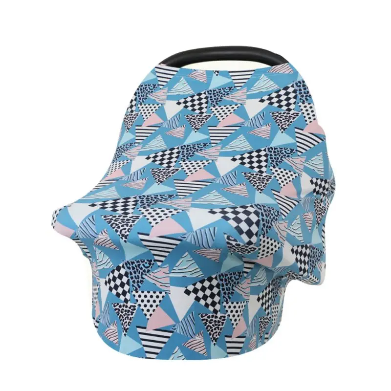 

Nursing Cover Stroller Breastfeeding Nursing Cover Breathable cotton Stretchy Carseat Canopy FOR baby car seat