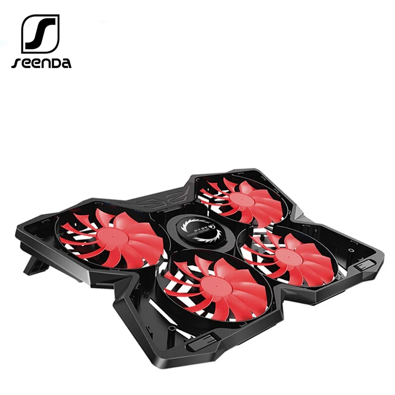 Охлаждающая подставка для ноутбука Seenda кулер игрового с четырьмя вентиляторами