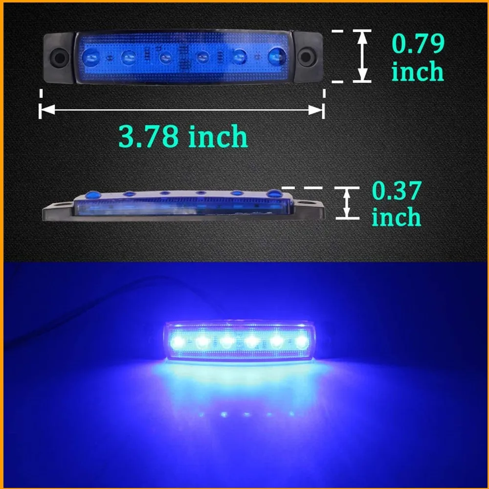 4/8/16 шт. водонепроницаемые светодиодные ленты для джипа Wrangler RZR F150 | Автомобили и