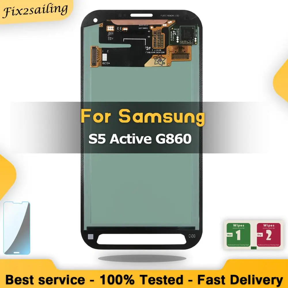 ЖК дисплей SUPER AMOLED для Samsung Galaxy S5 Sport G860 SM сенсорный экран с дигитайзером в сборе