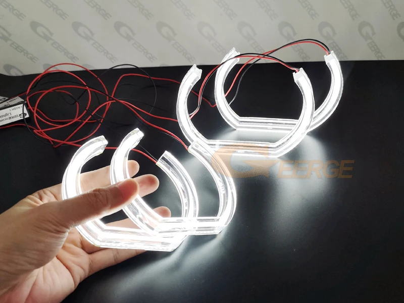 

For BMW X5 E53 E70 Excellent Refit Day Light Ultra bright DTM Style led Angel Eyes halo rings car Accessories