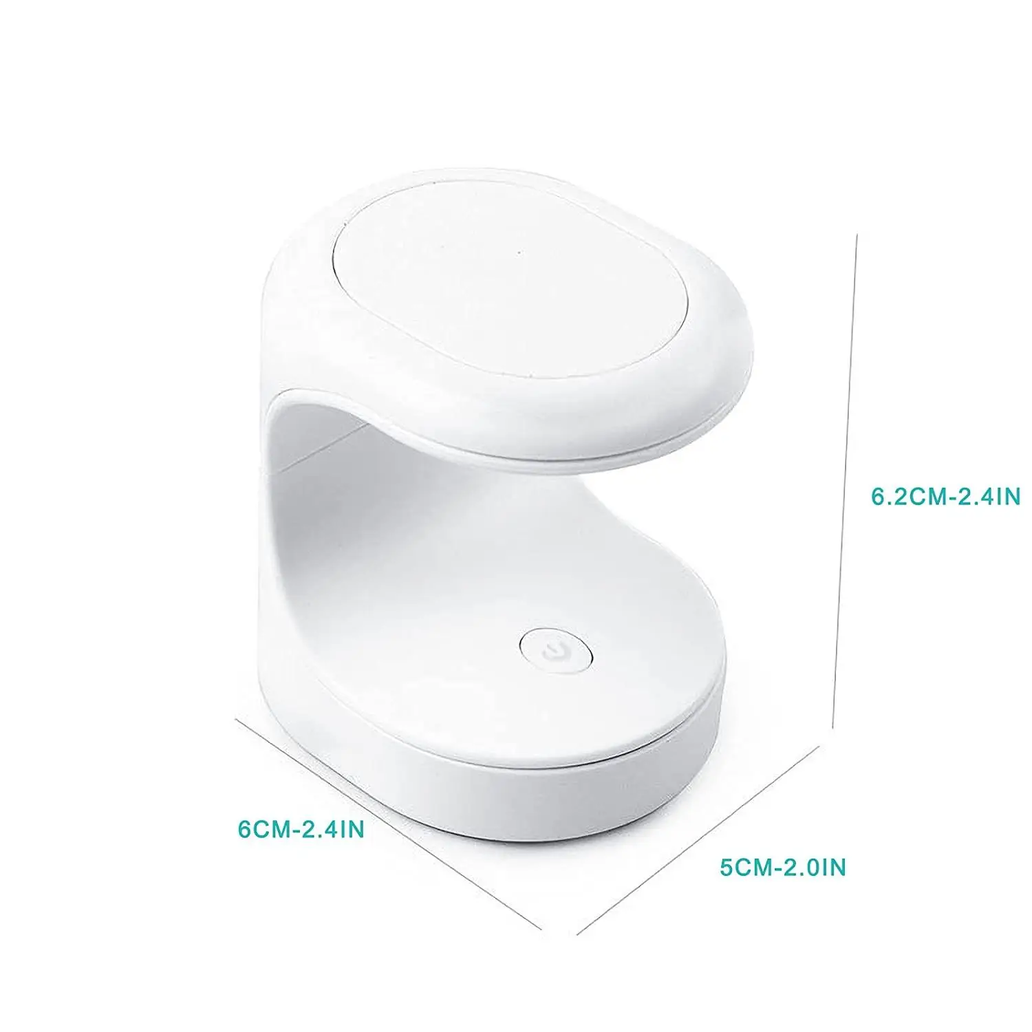 Быстросохнущая быстросохнущая портативная лампа Сушилка для ногтей с одним