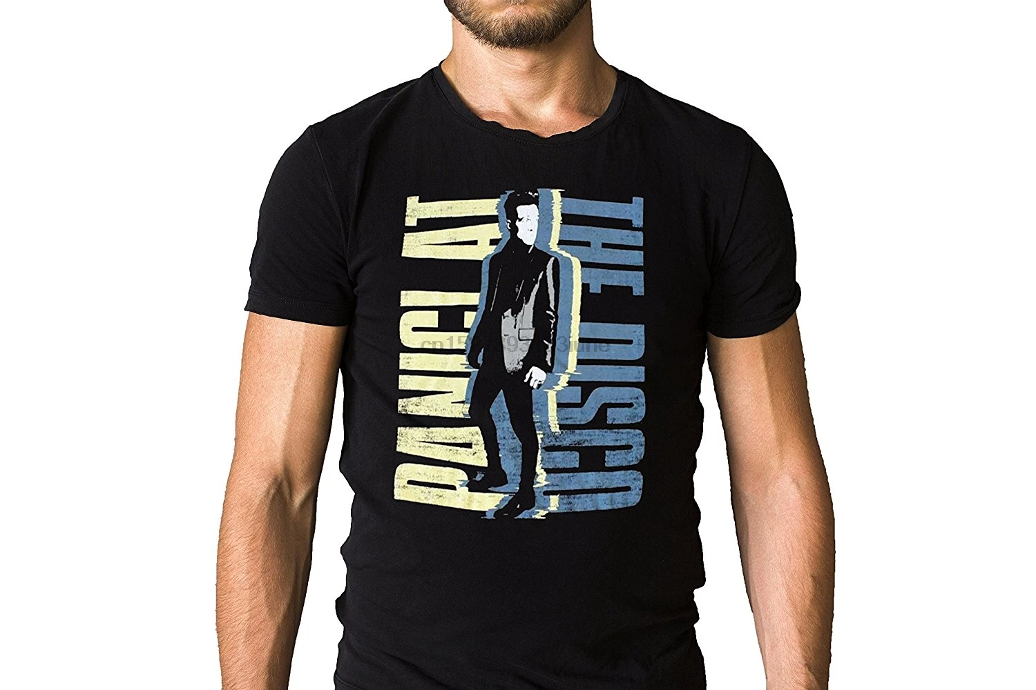 Официальная Лицензированная дешевая Футболка с принтом Паника! На диско Брендон