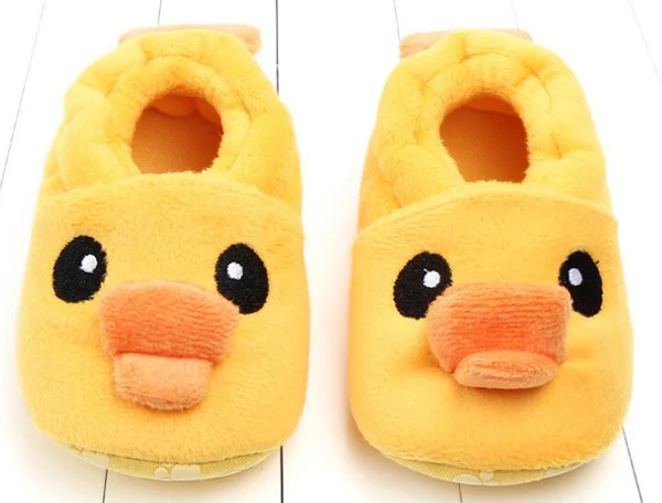 Sandq детский сапоги новорожденных желтые утки для детей в возрасте от года до обувь кроватка для грудничков с нескользящей подошвой для пар с... фото