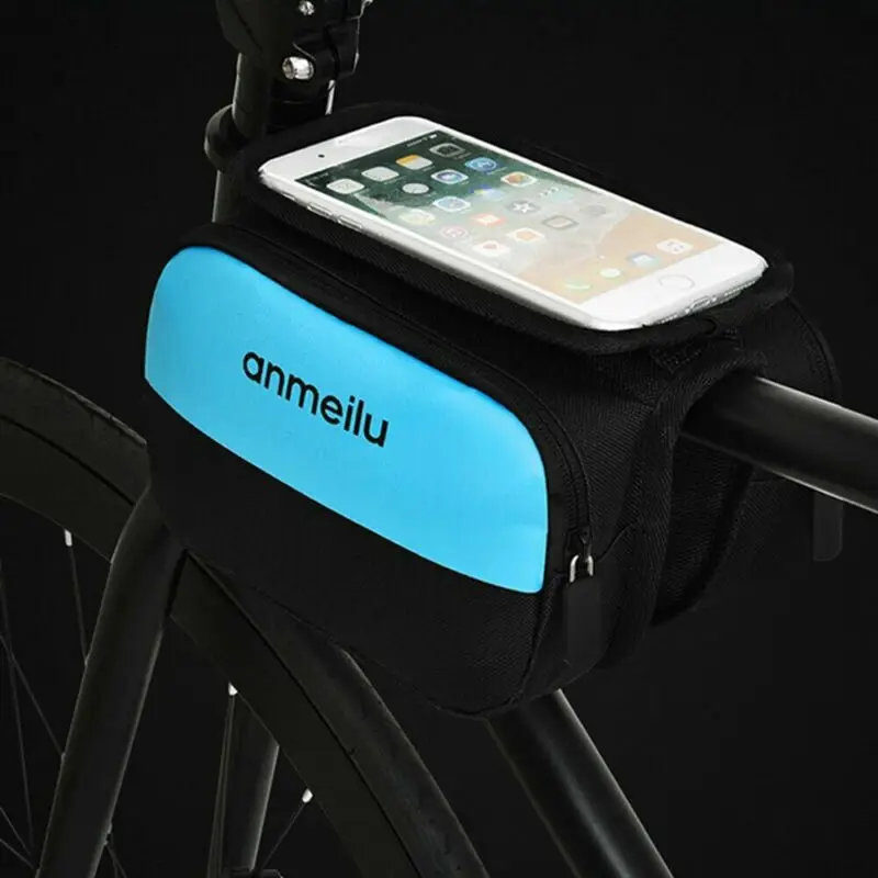 Сумка держатель на руль велосипеда водонепроницаемый Сенсорный экран для
