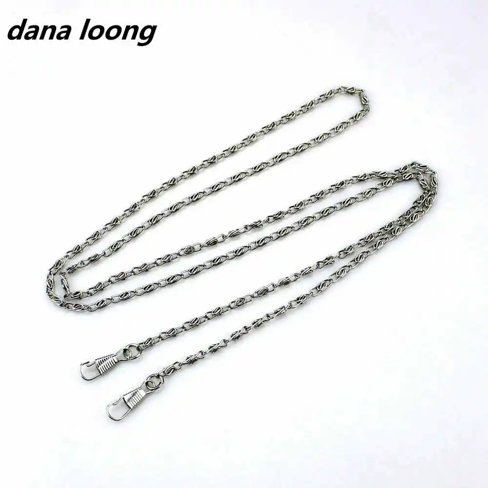 Сменная металлическая витая Цепочка для кошелька длина около 120 см ширина 0 3