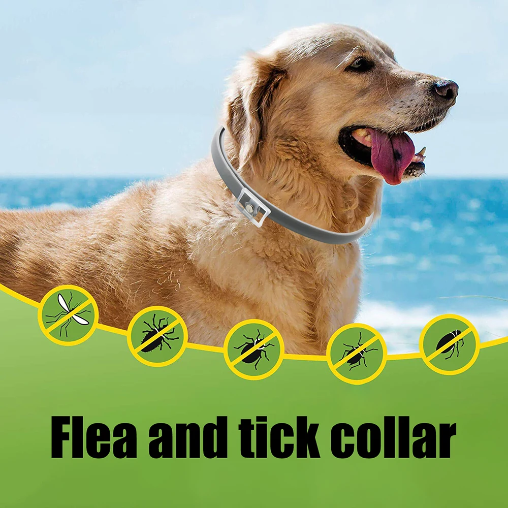 

Dog Cat Collar seresto 8 Month Flea & Tick Prevention Collar for Cats Dog Mosquitoes Repellent Collar Insect Mosquitoes Supplies