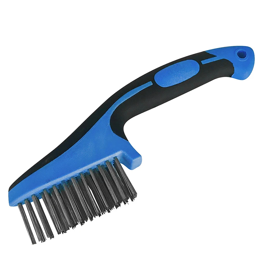 

Промышленное мягкое скребок для удаления ржавчины с автомобиля, проволока из нержавеющей стали, чистящая краска, щетка для царапин, шлак дл...