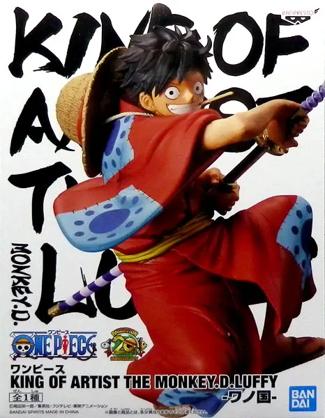 100% Оригинальная фигурка Banpresto KING OF ARTIST THE Monkey D. Луффи вано куни от &quotONE