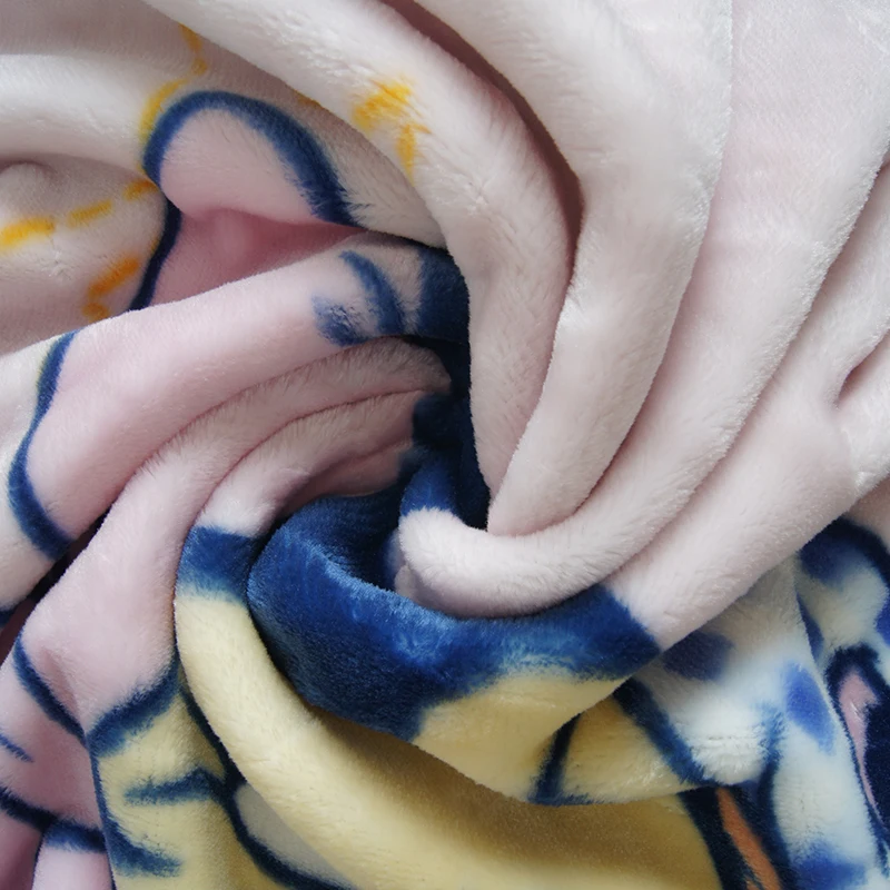 Disney Light Pink Minnie Mouse Thick Warm Raschel Weighted Blanket Throw 120x140cm 900g | Дом и сад
