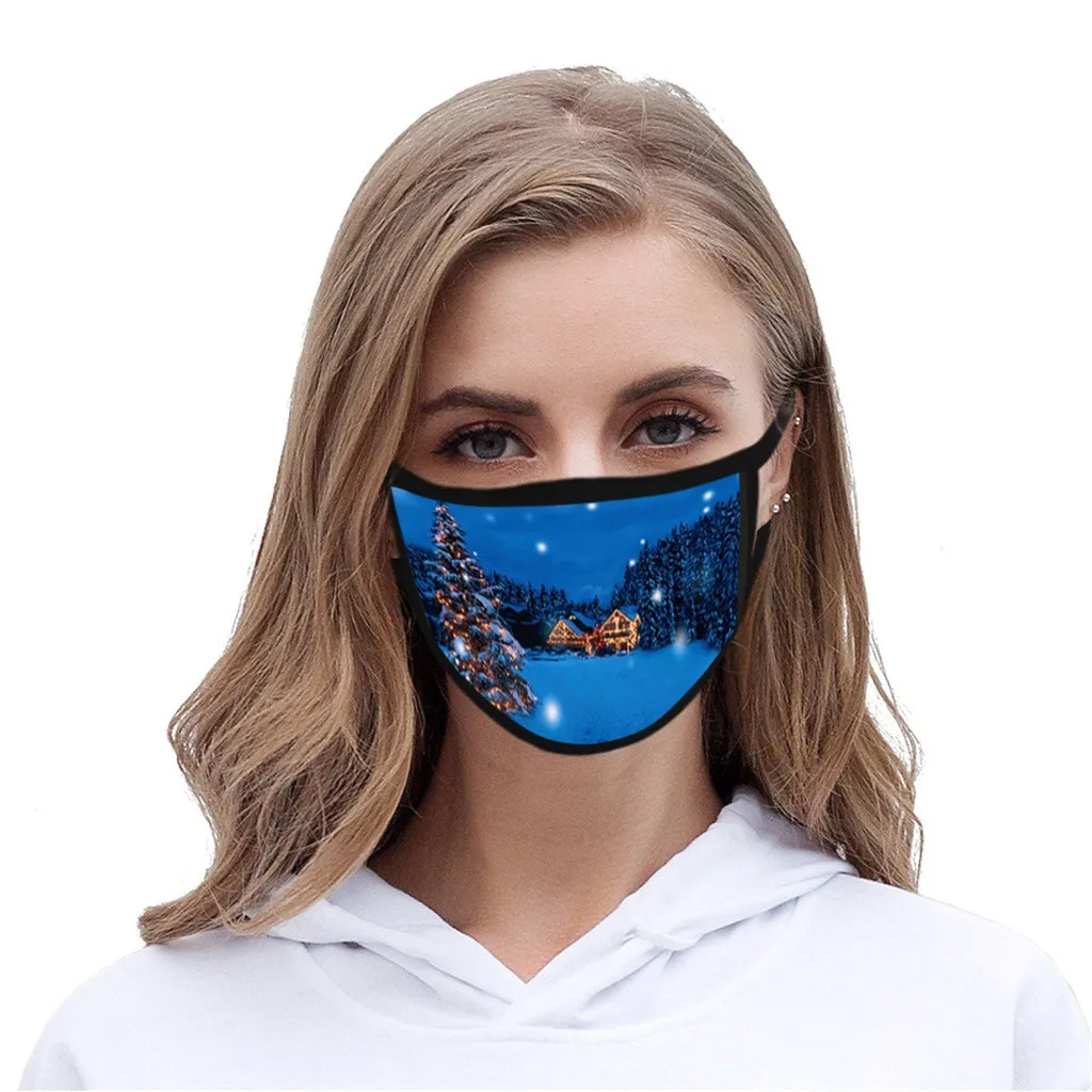 

Outdoor Adult Face Maske Washable Reusable Mouth Cover Printed Breathable Face maak For Men Women Mascarilla Face-mack