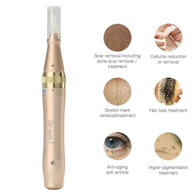 Фото Электрическая микроигла Dermapen Ultima M5, мезотерапия, автоматический роликовый штамп Dr.pen MTS Tools Derma Pen, профессиональный уход за кожей №5
