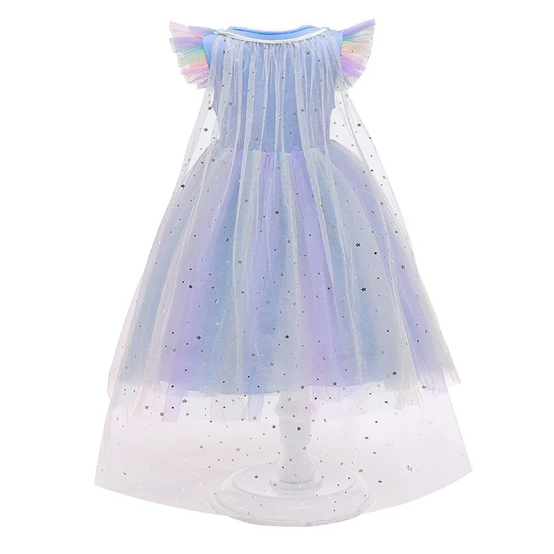

cosplay Dress For Baby Girls Fancy Princess Party Dresses Kids Snow Queen Cosplay Outfit Halloween Disguise Clothing