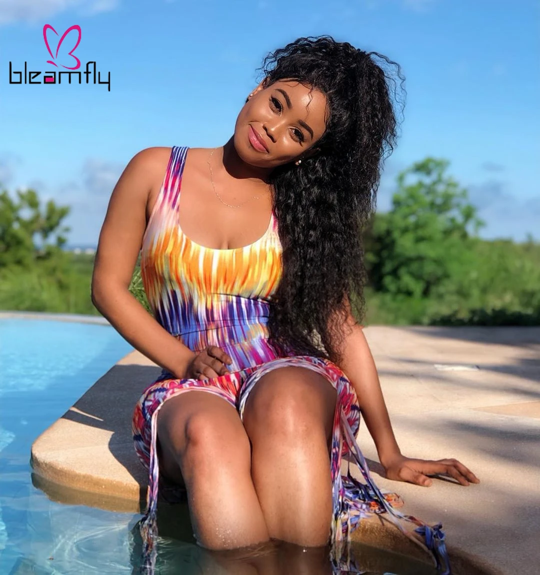 Осень Для женщин тай дай волна из набивной ткани с кисточками по краю миди