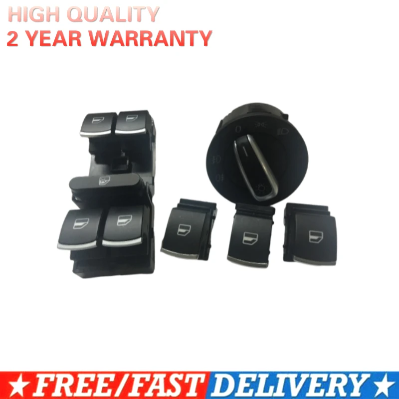 Быстрая доставка хромированный автоматический переключатель фар + Главный и