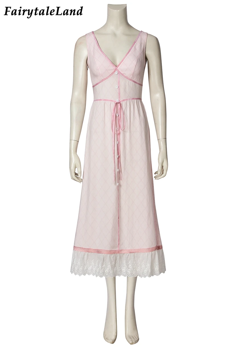 Костюм для косплея аэрит Гейнсборо последняя фантазия FF7 на Хэллоуин взрослых