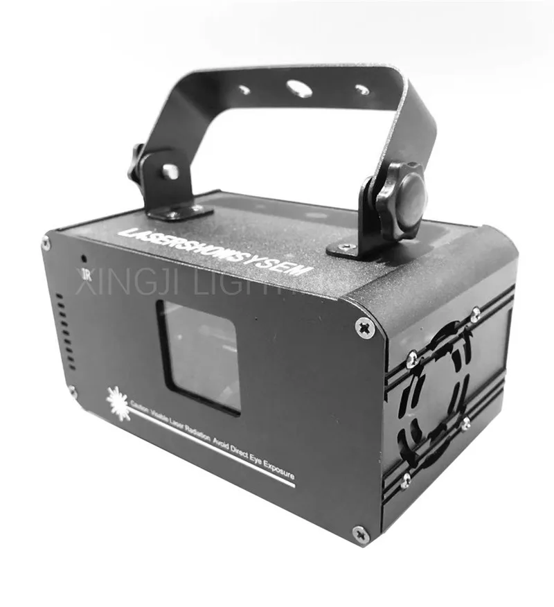 Профессиональный DJ лазер полноцветный RGB проектор с узорами линейный