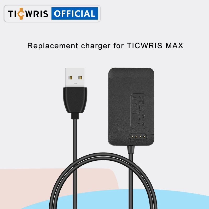 

Оригинальное зарядное устройство для смарт-часов TICWRIS MAX, сменный USB-кабель, Подставка для зарядки, аксессуары для смарт-часов