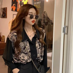 Новинка весна-лето-осень 2020, модная женская Повседневная Рабочая блузка Fy3238, женская верхняя рубашка, женские офисные блузки, корейские блузки