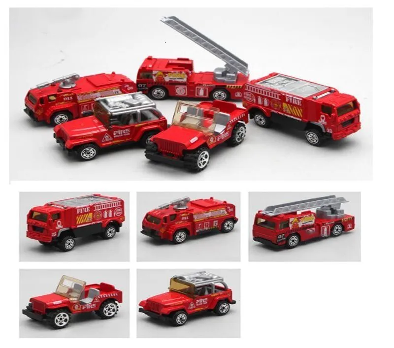 5 шт. 1: 64 детские игрушки модели спортивных автомобилей мини Карманный Автомобиль костюм авто полицейский гоночный автомобиль металлическая модель автомобиля Детские подарки для детей