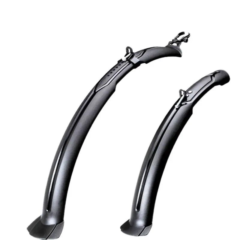 24 26 inch MTB Mudguard Bike Fenders Cycling Wings Plastic Quick Release Front Rear Mountain Fender Bicycle Accessories | Спорт и