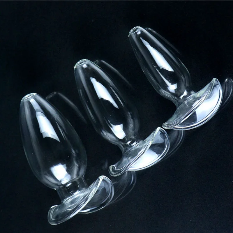 Glass Enema Hollow Ass Plug Peeping Vaginal Anal Dilator Stuffed G Spot Prostate Massage Masturbator | Красота и здоровье