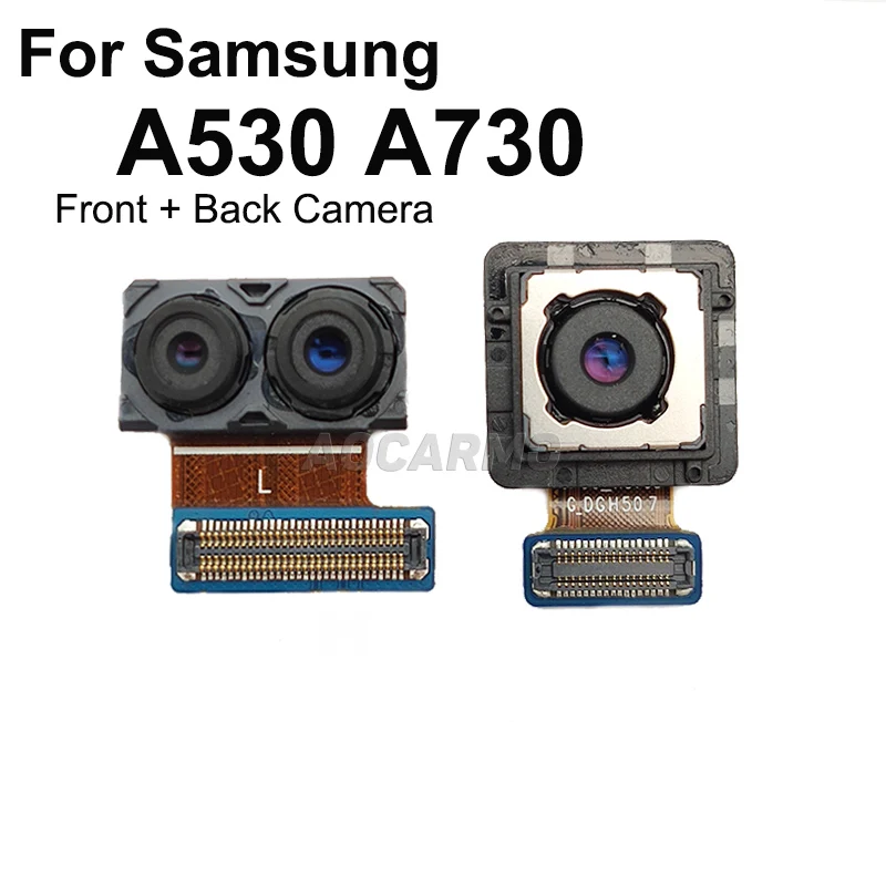 Передняя камера Aocarmo для Samsung Galaxy A5 2016 2017 A510 A520 A530 A720 A730 гибкий кабель замены задней