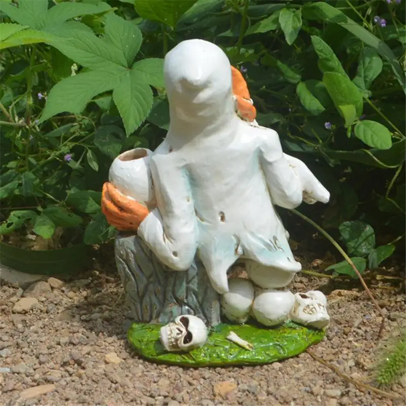 Декор на Хэллоуин-садовое украшение Статуэтка из ужасов смолы для дома товары