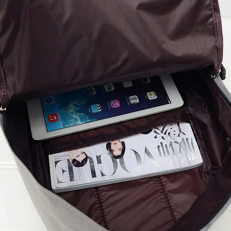 

Canvas Unisex Breathable and Wearable Backpack Large Capacity Casual Computer Bag Bags
