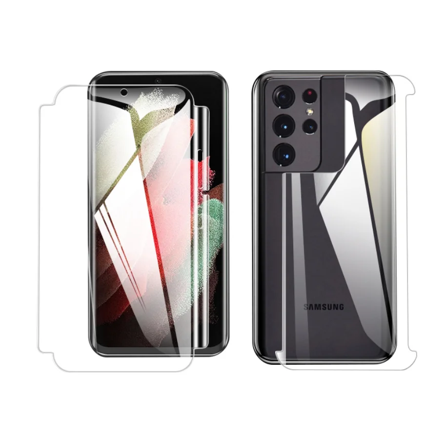 

200pcs Hydrogel Film on the Screen Protector For Samsung Galaxy S10 S20 S9 S8 Plus S7 S6 Edge Screen Protector For Note 20 9 10