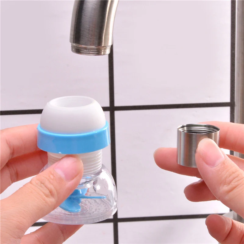 

360 Adjustable Flexible Kitchen Faucet Tap Extender Faucet Save Water Splash Proof Water Outlet Shower Head Water Filter PAK55