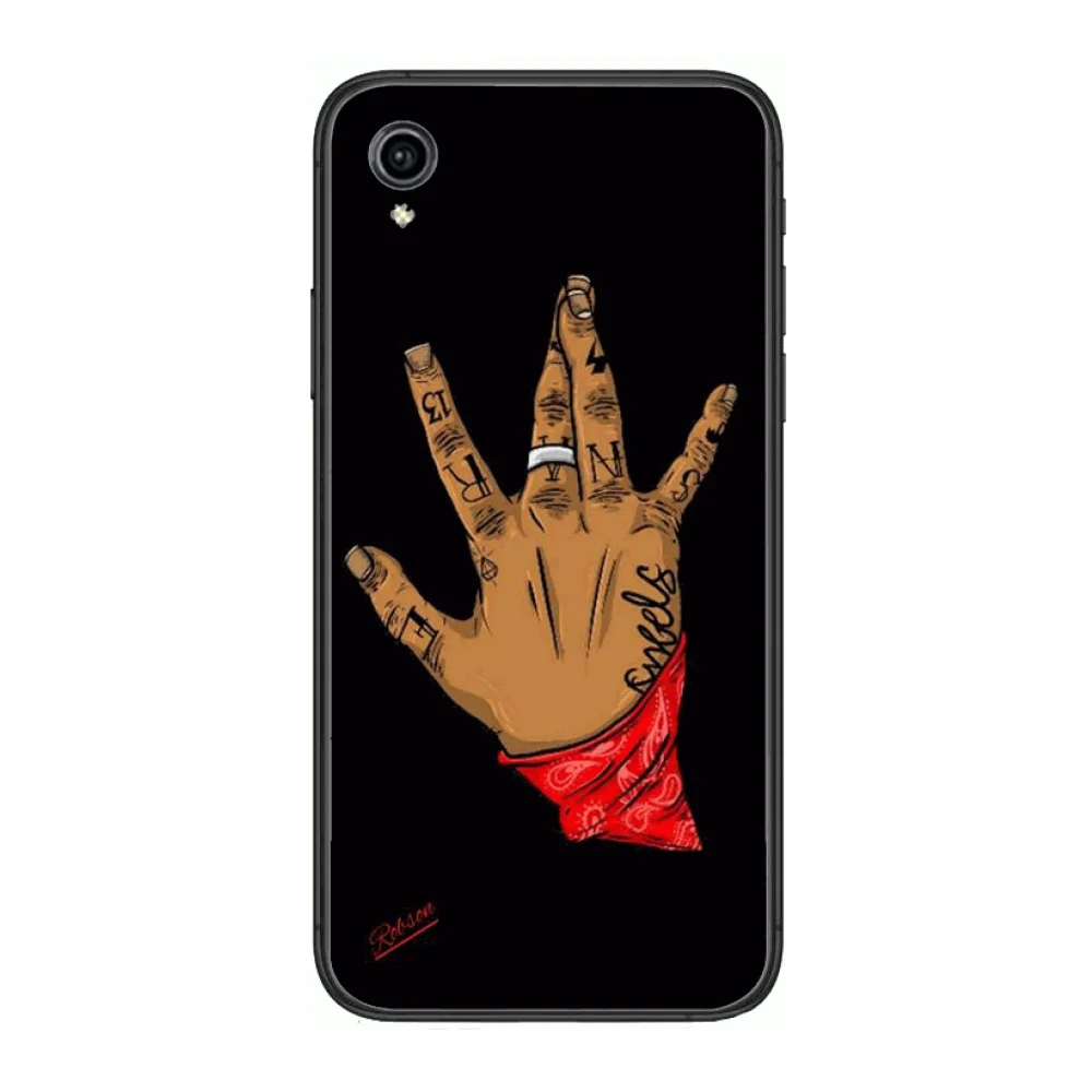 

Dark tide figure case matte anti-fall mobile phone case Style Phone Cases cover For VIVO X50 30 Y97 91 93 85 83 81 79 73