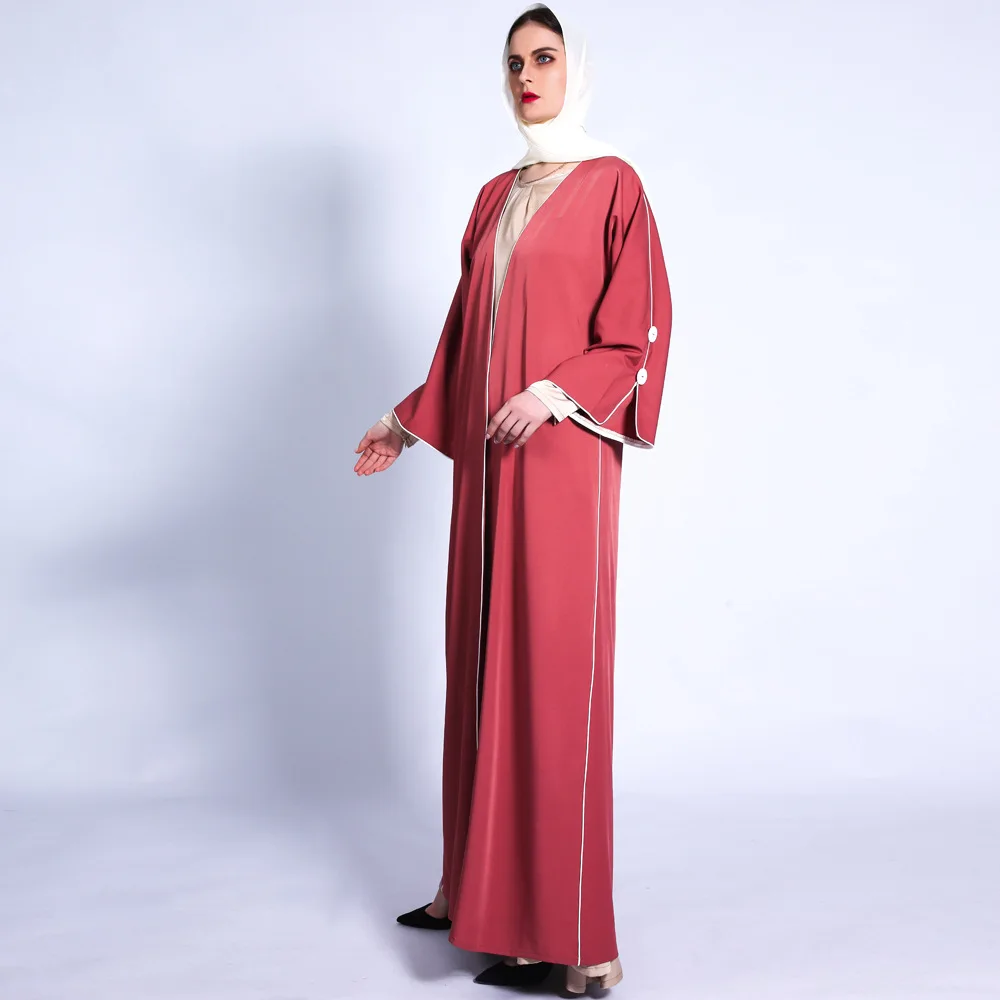 Новое кимоно Eid Abaya для женщин короткое однотонное Средний Восток Дубай