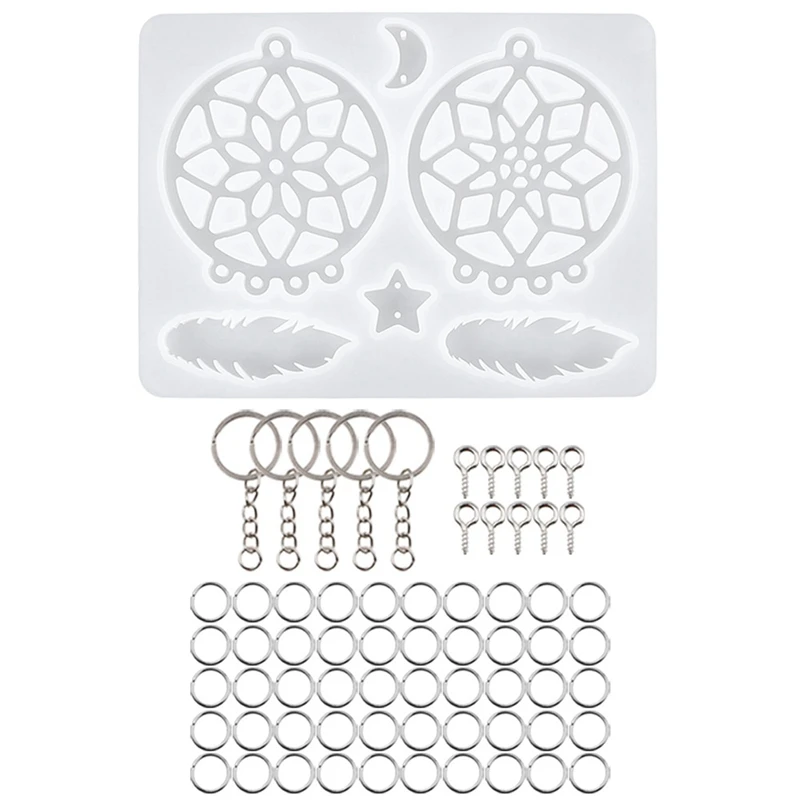 

66 шт., набор для рукоделия, блестящие элементы, Ловец, силиконовая форма