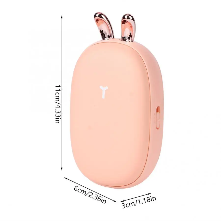 Удобный обогреватель 2 в 1 портативный двухсторонний термостатический для рук с