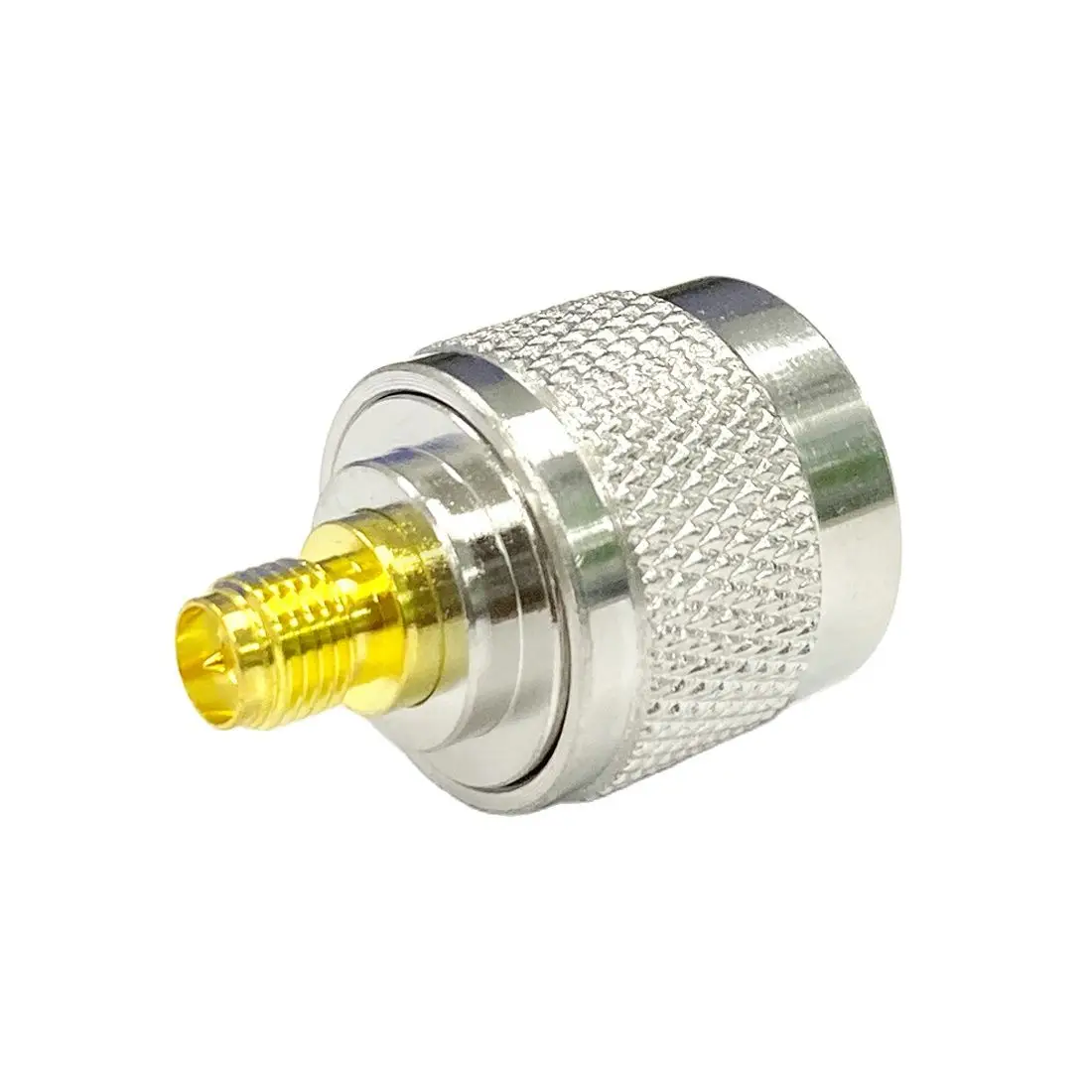 1PC N Type Male Plug  To RP-SMA  Female Jack Inner Pin RF Coax Adapter Straight  Goldplated  NEW Wholesale SMA TO N Convertor