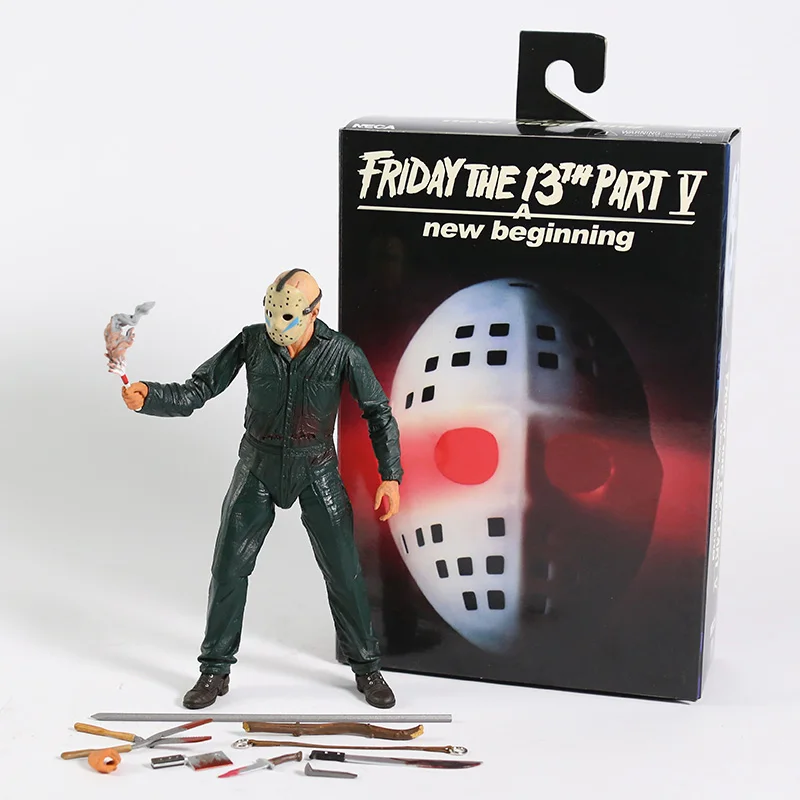 NECA часть V A новый Начинающий Джейсон вурхисс Рой берндс 7 дюймов экшн-фигурка