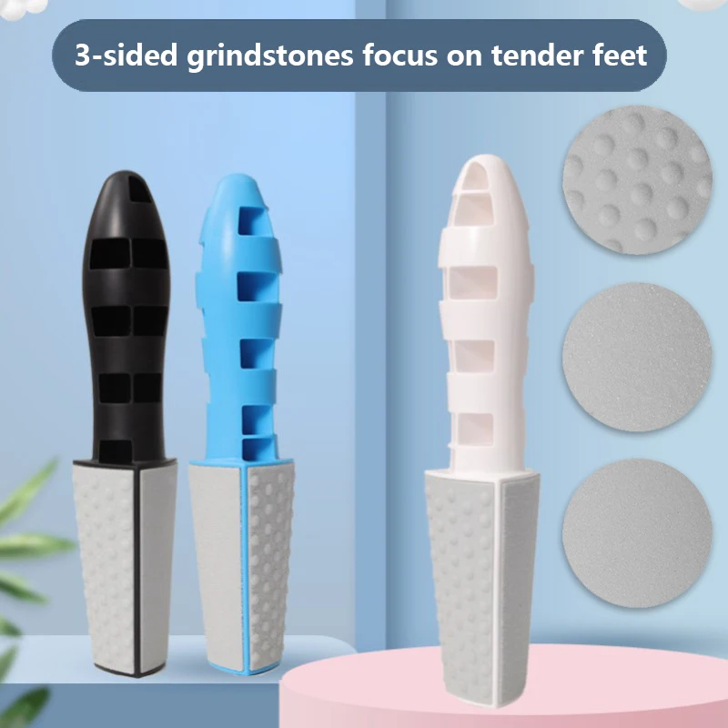 

1PCS Three-Sided Foot Rasp File Hard Dead Skin Callus Remover Professional Pedicure File Tools Grinding Feet Skin Care