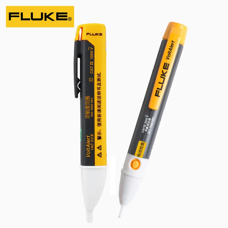 FLUKE 1AC-C2II VoltAlert™AC бесконтактный Тестер Напряжения ers от FLUKE 200V-1000V Бесконтактный тестовый карандаш - изображение