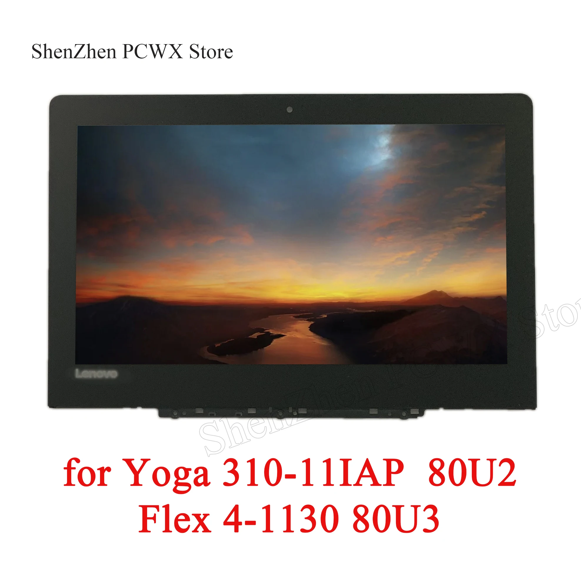 Для ideapad Yoga 310 11IAP 80U2 Lenovo Flex 4 1130 80U3 ЖК сборки HD 1366*768 TN 30pin NT116WHM N42 5D10M36226|ЖК-экран для