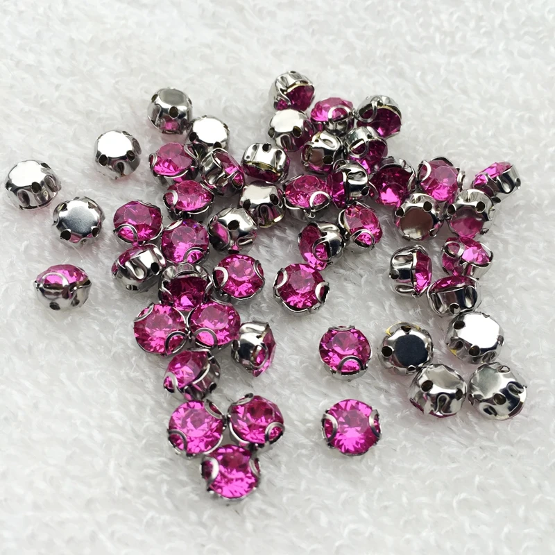 3D Стразы с защитой от царапин Серебряное дно без стекла плоской задней частью для