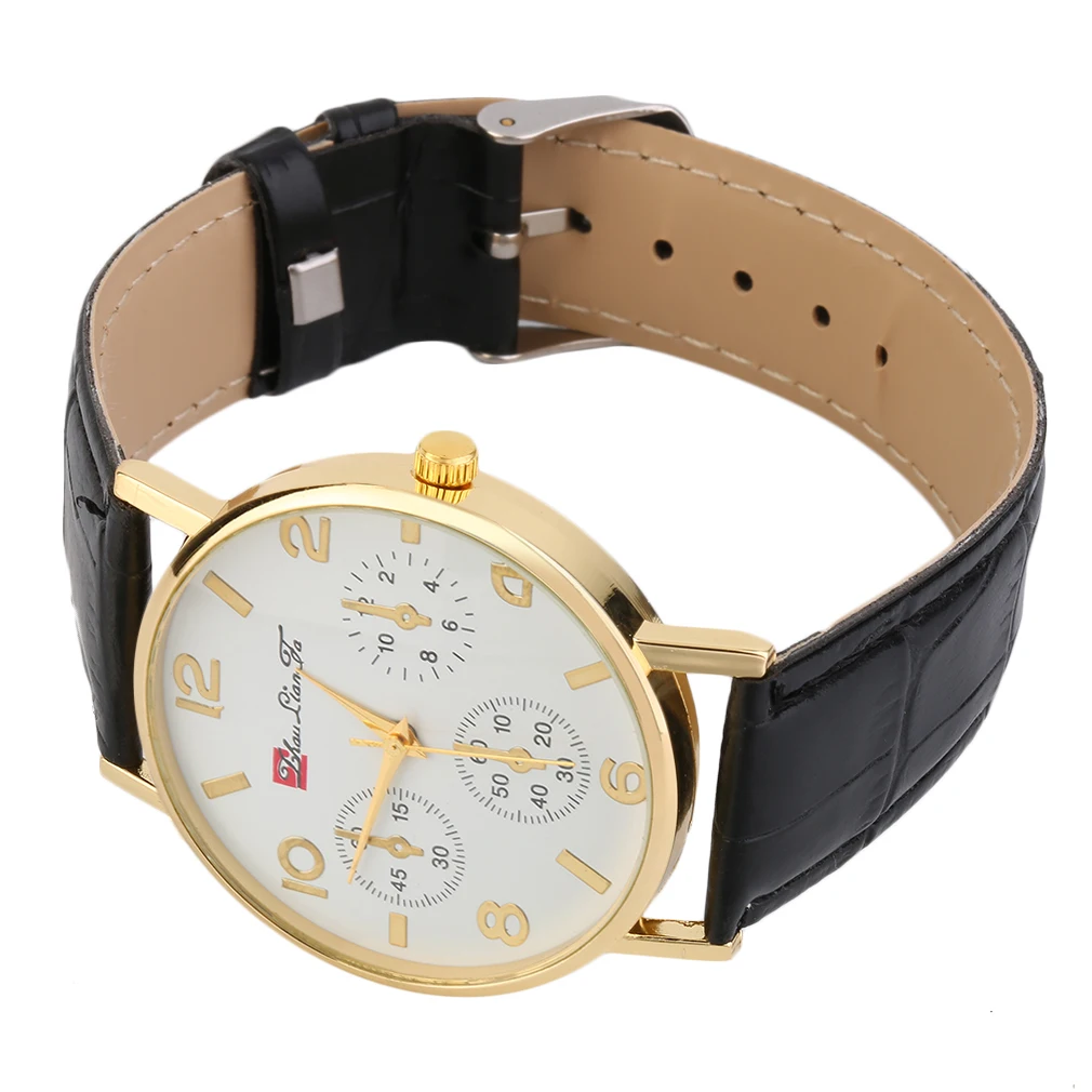 

Fashion Watch Men Women Leather Strap Line Analog Quartz Ladies Wrist Watch Dress orologio donna Drop Shopping W3