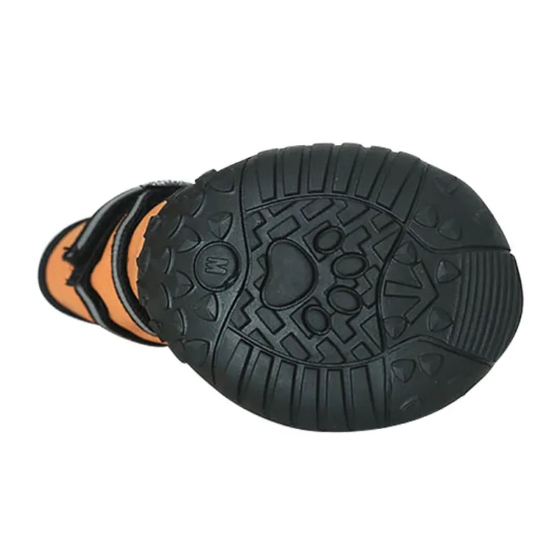 Нескользящая обувь для больших собак Водонепроницаемый собака резиновые сапоги