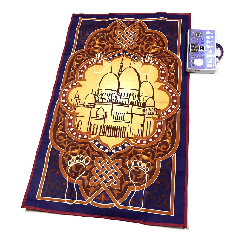 Интерактивный Обучающий исламский детский коврик для молитвы электронное