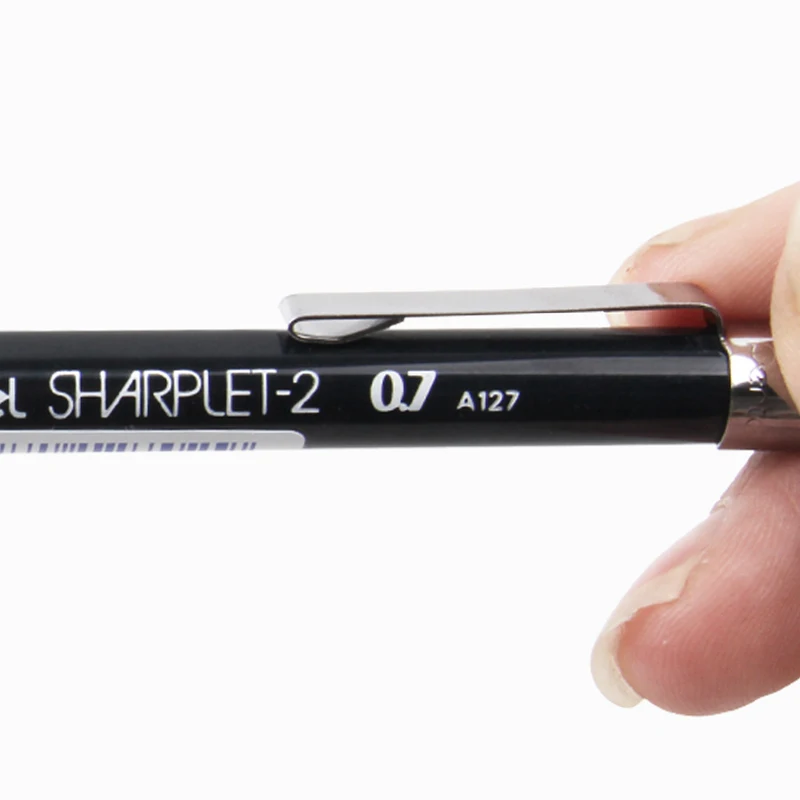 3 Pieces Pentel Sharplet 2 A125 P Mechanical Pencil menurut pensil bergerak 0.5mm Japan Black/Blue/Green/Light Blue/Pink