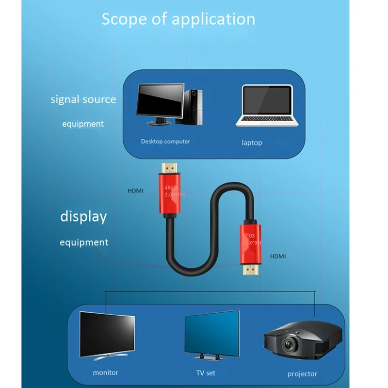 4K HDMI кабель 1 5 м [Улучшенный] 2 0 поддерживает 3D @ 60 Гц без фиксации на высокой