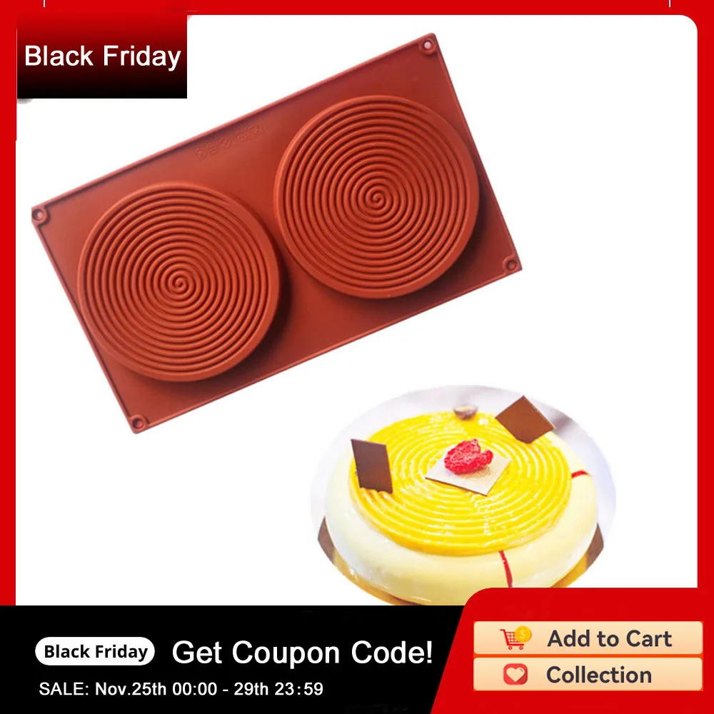 

Silicone Mold Mosquito Circles-shaped Mousse Silicone Cake 3D Mold Decorating Tools Fondant Chocolate Mould Baking Bakeware