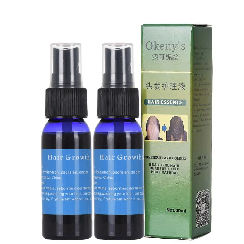 Okeny's бренд Yuda Pilatory стоп выпадение волос быстрый рост волос продукты для мужчин и женщин эссенция для роста волос Восстановление роста 30 мл - Цвет: 2pcs